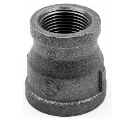 Муфта редукционная AV Engineering 2" х 1 1/2" вн.-вн., чугун черный AVEC461002112