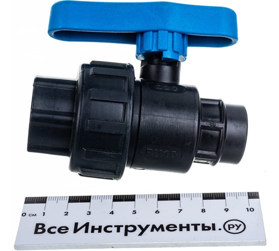 Шаровый кран RTP вн/вн трубная резьба, D1/2х1/2 17357