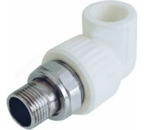 Угольник с американкой для радиатора RTP наружная резьба, D20х3/4 мм 14626