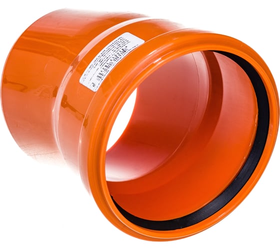 Отвод для наружной канализации Flextron 110x15 градусов SVK-KN3011015 Н0000000727