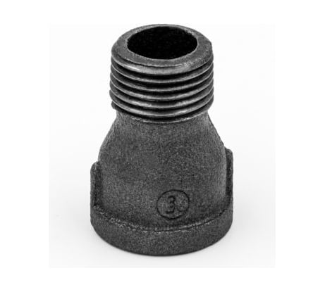 Переход AV Engineering 1 1/2" х 1" вн.-нар., чугун черный AVEC471001121