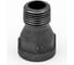 Переход AV Engineering 1 1/2" х 1" вн.-нар., чугун черный AVEC471001121 1