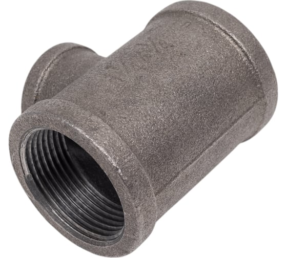 Тройник редукционный AV Engineering 1 1/4" х 3/4", чугун черный AVEC431011434