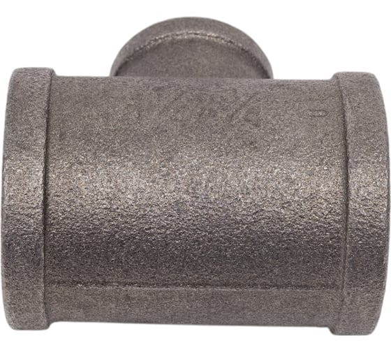 Тройник редукционный AV Engineering 1 1/4" х 3/4", чугун черный AVEC431011434