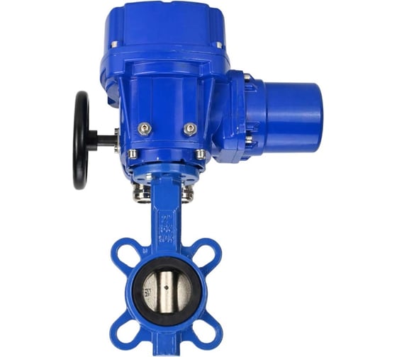 Затвор DN.ru дисковый GGG50-GGG40-EPDM Ду100 Ру16 с электроприводом QT-W (M)-010 220В D050-12763 1