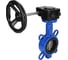 Дисковый поворотный затвор DN.ru GG25-316L-NBR Ду125 Ру16 с редуктором HAM-1 D050-13163 1