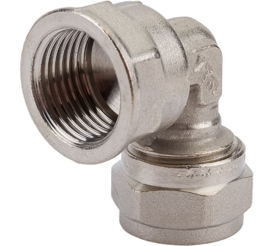 Комплект Valtec _41 VI7 Угольник обжимной с переходом на вн. р. 16x1/2" VTm.352.N.001604 5 штук VT.VI7.K41.352001604.5