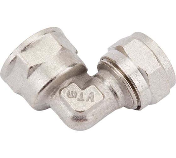 Комплект Valtec _41 VI7 Угольник обжимной с переходом на вн. р. 16x1/2" VTm.352.N.001604 5 штук VT.VI7.K41.352001604.5