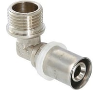 Комплект Valtec _28 VI7 Угольник пресс с переходом на нар. р. 16x1/2 VTm.253.N.001604 5 штук VT.VI7.K28.253001604.5