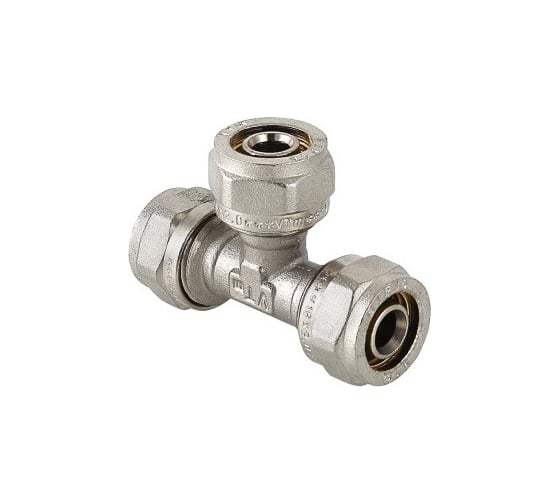 Комплект Valtec_74 VI7 Тройник обжимной 20 VTm.331.N.202020 (Упаковка 5 штук) VT.VI7.K74.331202020.5 1