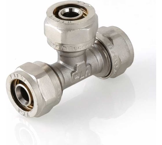 Комплект Valtec_74 VI7 Тройник обжимной 20 VTm.331.N.202020 (Упаковка 5 штук) VT.VI7.K74.331202020.5