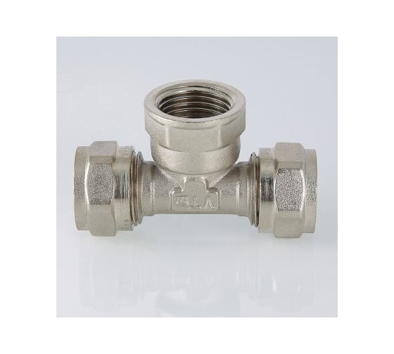 Комплект Valtec _39 VI7 Тройник обжимной с переходом на вн. р. 16x1/2" VTm.332.N.160416 5 штук VT.VI7.K39.332160416.5