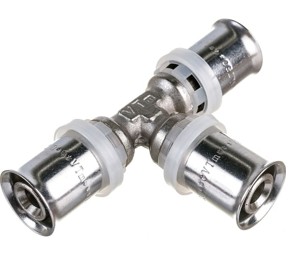 Комплект Valtec_70 VI7 Тройник пресс 16 VTm.231.N.161616 (Упаковка 5 штук) VT.VI7.K70.231161616.5 1