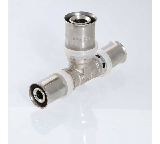 Комплект Valtec_71 VI7 Тройник пресс 20x16x20 VTm.231.N.201620 упаковка 5 штук VT.VI7.K71.231201620.5
