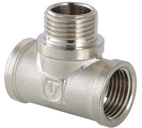 Комплект Valtec _50 VI7 Тройник с переходом на нар. р. 1/2 вн.-нар.-вн. VTr.132.N.0004 5 штук VT.VI7.K50.1320004.5