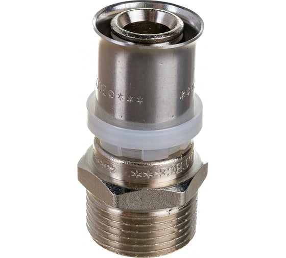 Комплект Valtec _20 VI7 Соединитель пресс с переходом на нар. р. 20x3/4 VTm.201.N.002005 5 штук VT.VI7.K20.201002005.5