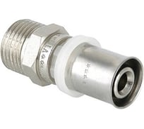 Комплект Valtec_68 VI7 Соединитель пресс с переходом на нар. р. 16x1/2 VTm.201.N.001604 упаковка 10 штук VT.VI7.K68.201001604.10
