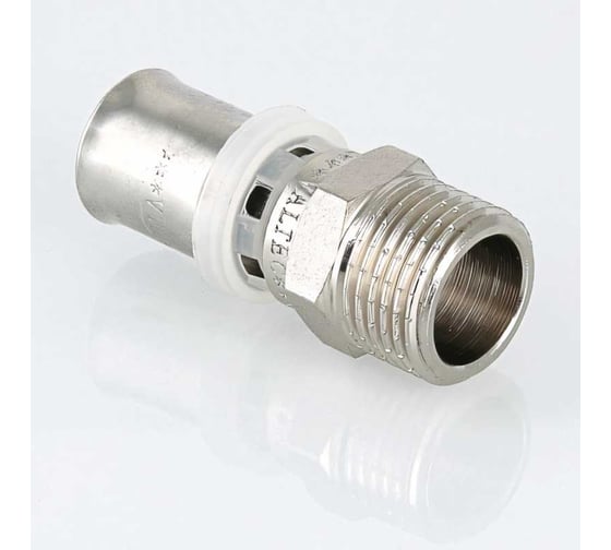 Комплект Valtec_68 VI7 Соединитель пресс с переходом на нар. р. 16x1/2 VTm.201.N.001604 упаковка 10 штук VT.VI7.K68.201001604.10