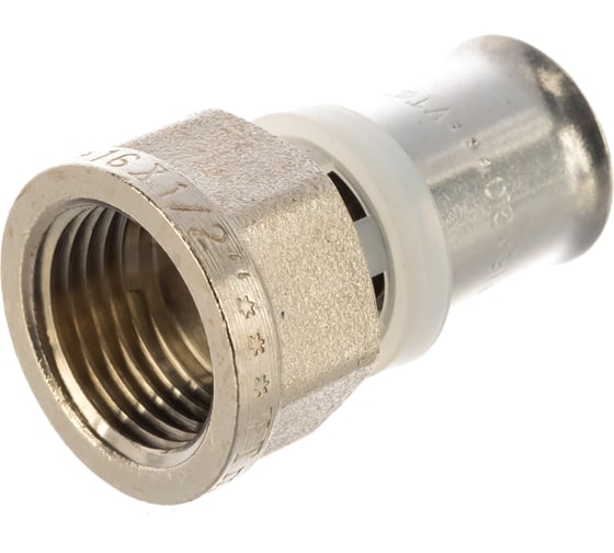 Комплект Valtec _21 VI7 Соединитель пресс с переходом на вн. р. 16x1/2 VTm.202.N.001604 5 штук VT.VI7.K21.202001604.5