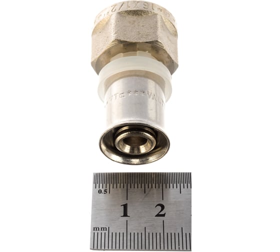 Комплект Valtec _21 VI7 Соединитель пресс с переходом на вн. р. 16x1/2 VTm.202.N.001604 5 штук VT.VI7.K21.202001604.5