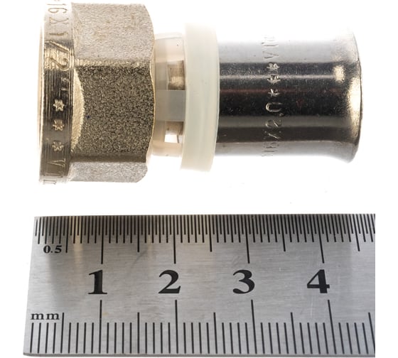 Комплект Valtec _21 VI7 Соединитель пресс с переходом на вн. р. 16x1/2 VTm.202.N.001604 5 штук VT.VI7.K21.202001604.5