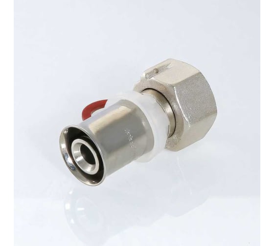 Комплект Valtec _24 VI7 Соединитель пресс с накидной гайкой 16x1/2 VTm.222.N.001604 5 штук VT.VI7.K24.222001604.5