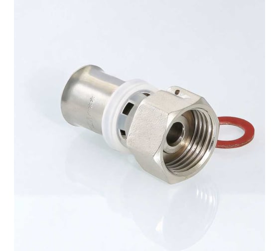 Комплект Valtec _24 VI7 Соединитель пресс с накидной гайкой 16x1/2 VTm.222.N.001604 5 штук VT.VI7.K24.222001604.5