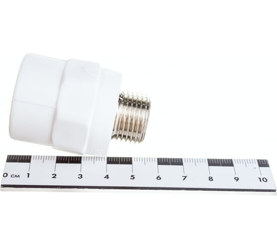 Комплект Valtec _46 VI7 Соединитель PPR с переходом на наружную резьбу 25x1/2 VTp.701.0.02504 5 штук VT.VI7.K46.70102504.5