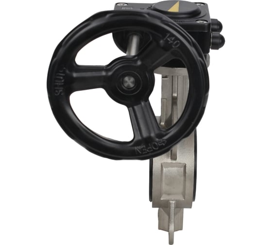 Затвор DN.ru 316L-316L-VITON Ду300 Ру16 с редуктором HAM-3 D050-13139