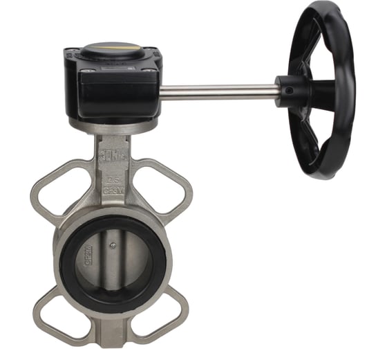 Затвор DN.ru 316L-316L-VITON Ду300 Ру16 с редуктором HAM-3 D050-13139