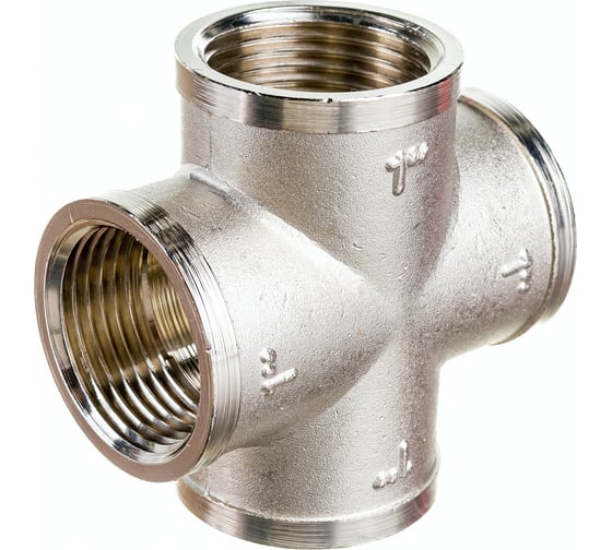 Комплект Valtec _58 VI7 Крестовина прямая 1" VTr.760.N.0006 2 штуки VT.VI7.K58.7600006.2