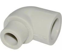 Угольник RTP PN25 90 градусов, внутр наруж D32 мм, серая 19777