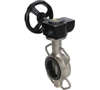 Затвор DN.ru 316L-316L-VITON Ду65 Ру16 с редуктором HAM-1 D050-13132