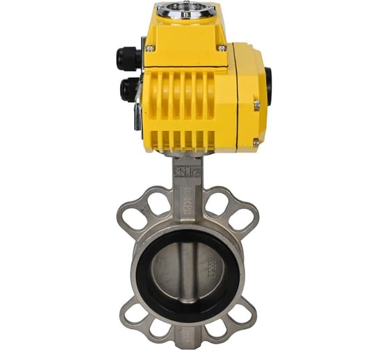 Затвор DN.ru 316L-316L-VITON Ду65 Ру16 с электроприводом QT-005 380В D050-08360