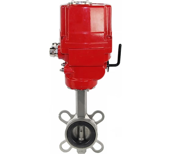 Затвор DN.ru 316L-316L-VITON Ду50 Ру16 с электроприводом EX-010 380В D050-08696