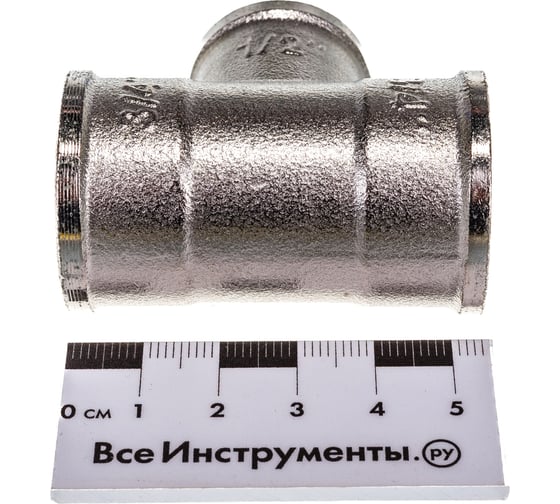 Тройник RTP переходной, внутренняя, внутренняя, внутренняя G 3/4х1/2х3/4 34924