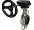 Затвор DN.ru 316L-316L-EPDM Ду40 Ру16 с редуктором HAM-1 D050-12083 1