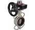 Затвор DN.ru 316L-316L-EPDM Ду125 Ру16 с редуктором HGB-1 D050-12128 3