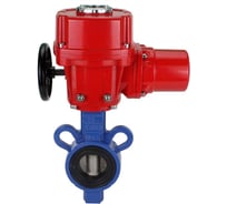 Дисковый затвор DN.ru AL-316L-EPDM Ду32 Ру16 электропривод QT-W (M) EX-005 220В D050-12804