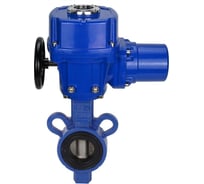 Затвор дисковый DN.ru AL-316L-EPDM-2W-Fb-ISO-H Ду25/32 электропривод QT-W (M)-005 380В D050-12801
