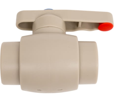 Шаровой кран RTP полнопроходной, D25 мм, серый 27910