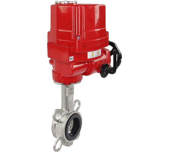 Затвор DN.ru 316L-316L-VITON Ду50 Ру16 с электроприводом EX-010 220В D050-08684