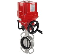 Затвор DN.ru 316L-316L-VITON Ду80 Ру16 с электроприводом EX-010 380В D050-08698