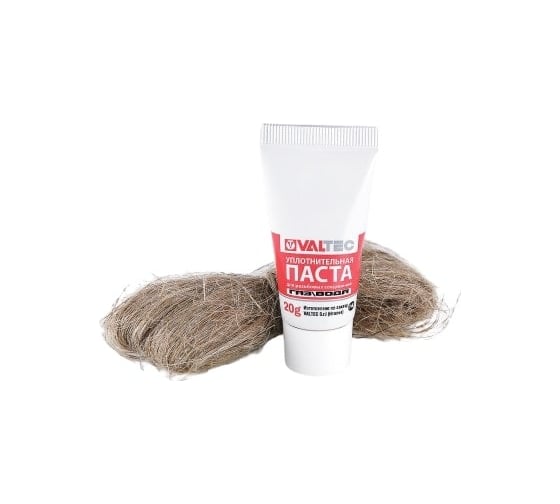 Комплект Valtec _11 VI7 Набор № 2 кольца уплотн. из EPDM Ду 1/2 - 2" VT.KIT.2.0409 + Комплект Valtec монтажный №1 паста 20г + лен VT.M.K.01 VT.VI7.K11.KIT2.MK01
