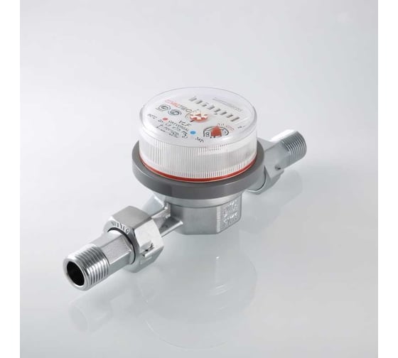 Комплект Valtec _3 VI7 Водосчетчик унив., квартирный, до +90 С, 1,5м3, 1/2", 110 мм VLF-15U + Редуктор давления с фильтром и манометром, от 2 до 5 бар 1/2 VT.082.N.04 VT.VI7.K3.VLF.082