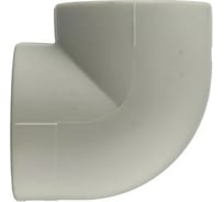 Угольник RTP PN25 90 градусов, внутр внутр D63 мм, серая 11036