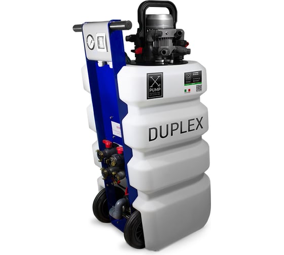 Комбинированный элиминейтор X-Pump 85 DUPLEX COMBI для промывки теплообменного оборудования 01091855XPD85