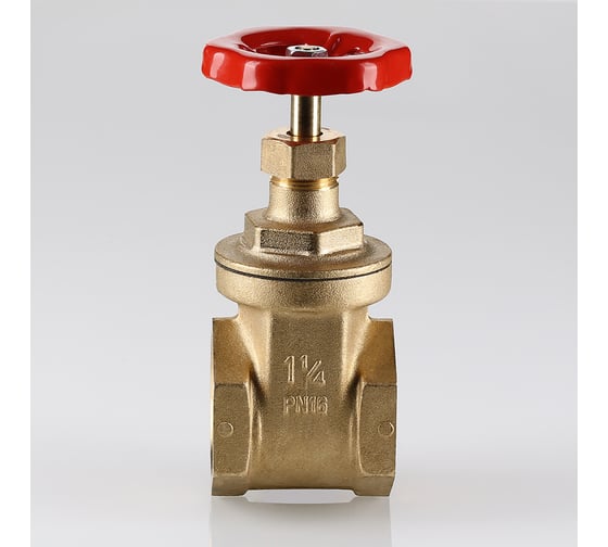 Клиновая задвижка VALTEC PN 16, 1 1/2 VT.012.RG.08