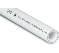 Труба RTP PN20, SDR 7.4, армированная стекловолокном, цвет слоя серый D 20х2.8 мм, 4 м 10327