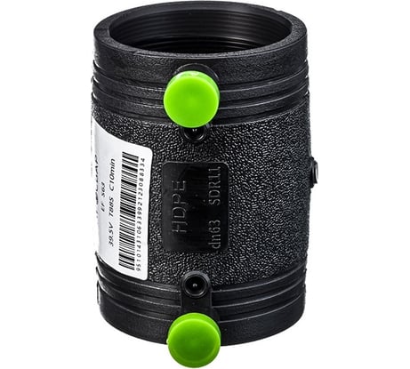 Муфта электросварная ПРОСВАР 63 мм, ПЭ 100, SDR 11 муфта63